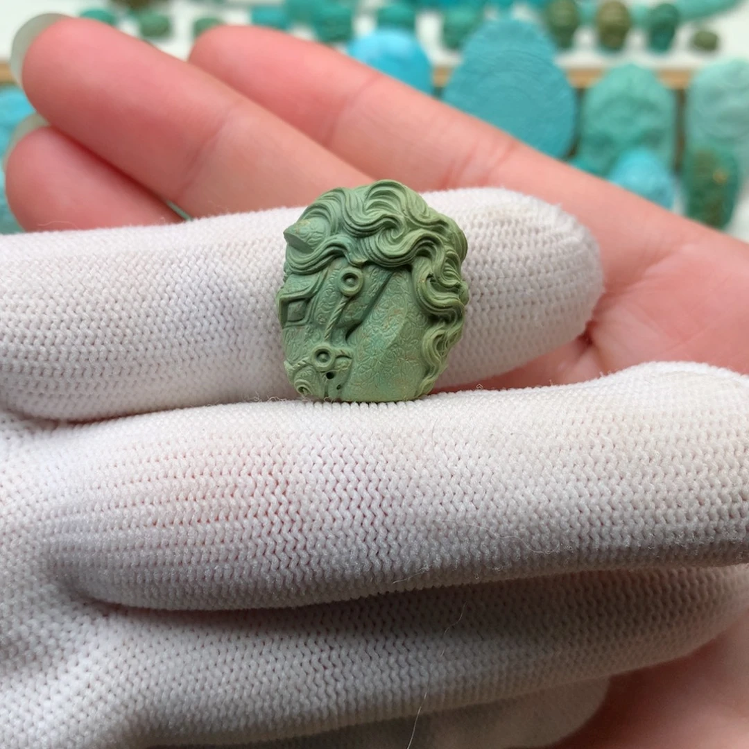 绿松石未镶嵌配饰