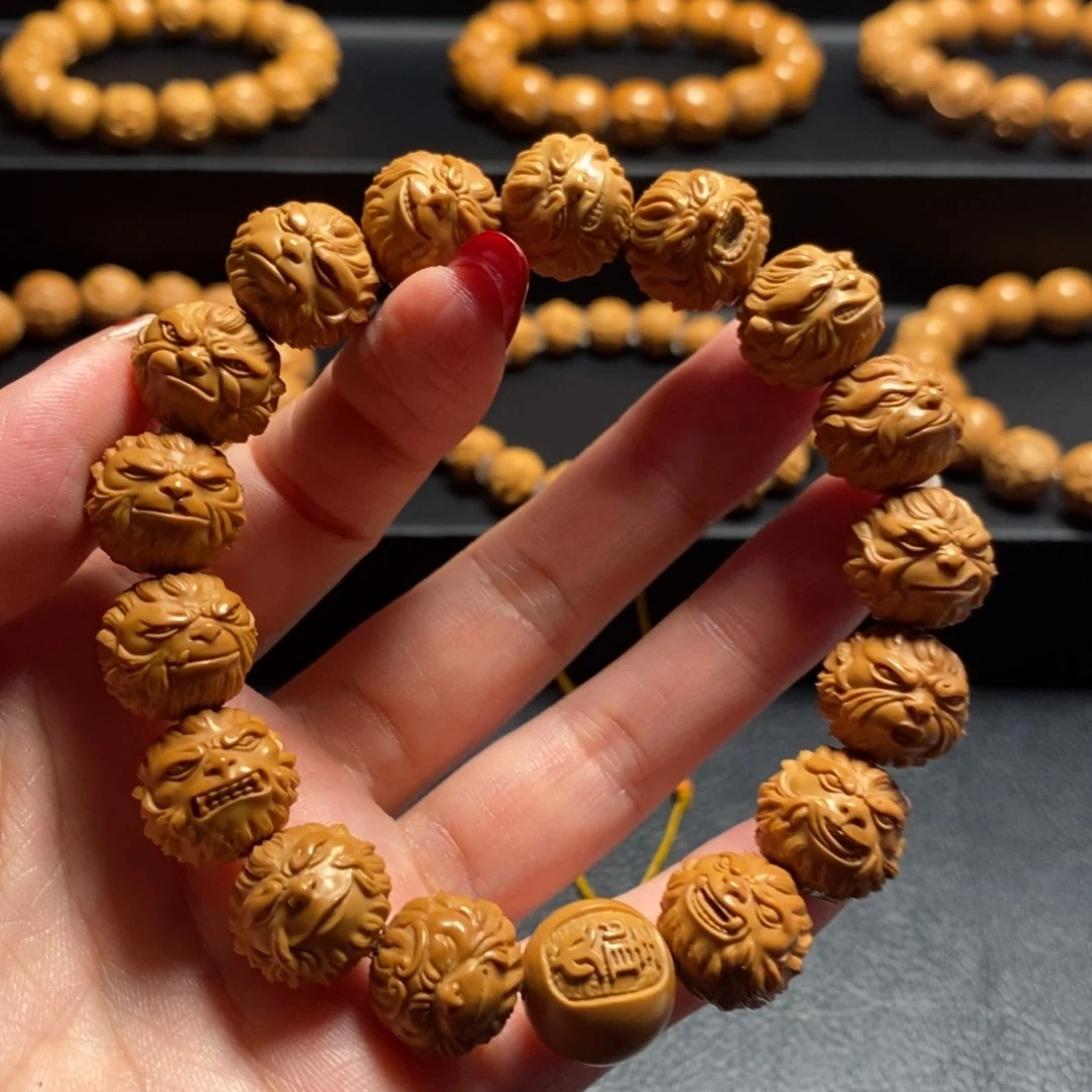 猴头核桃手串新款大圣