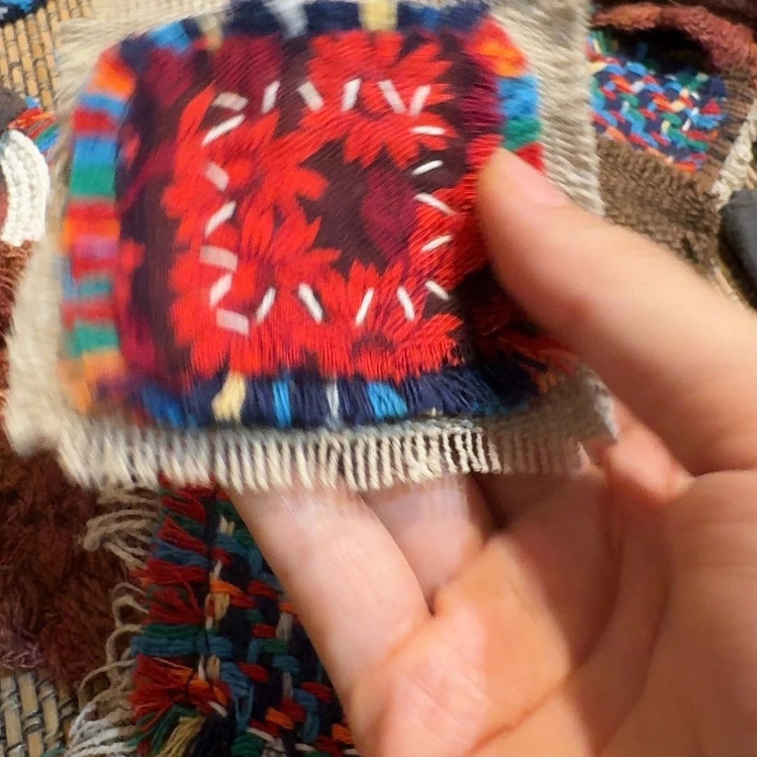 可****福利款小红花盖置垫