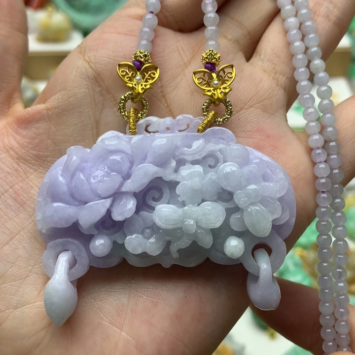 颈饰未镶嵌翡翠翡翠