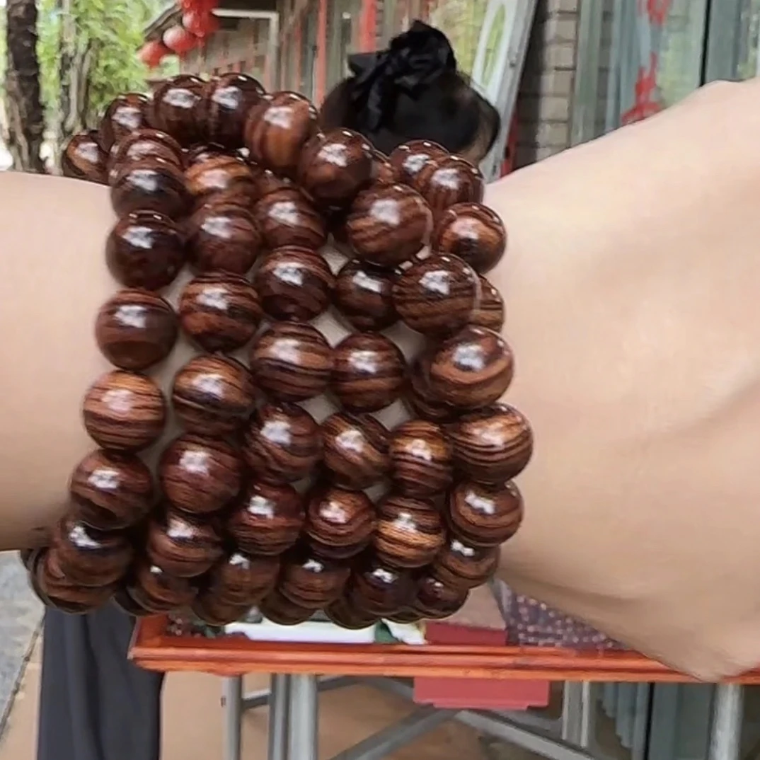 海南黄花梨1.0X108虎皮纹长串多样发一