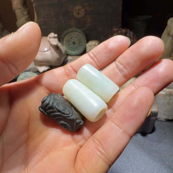 和田玉（糖玉）颈饰未镶嵌春***9