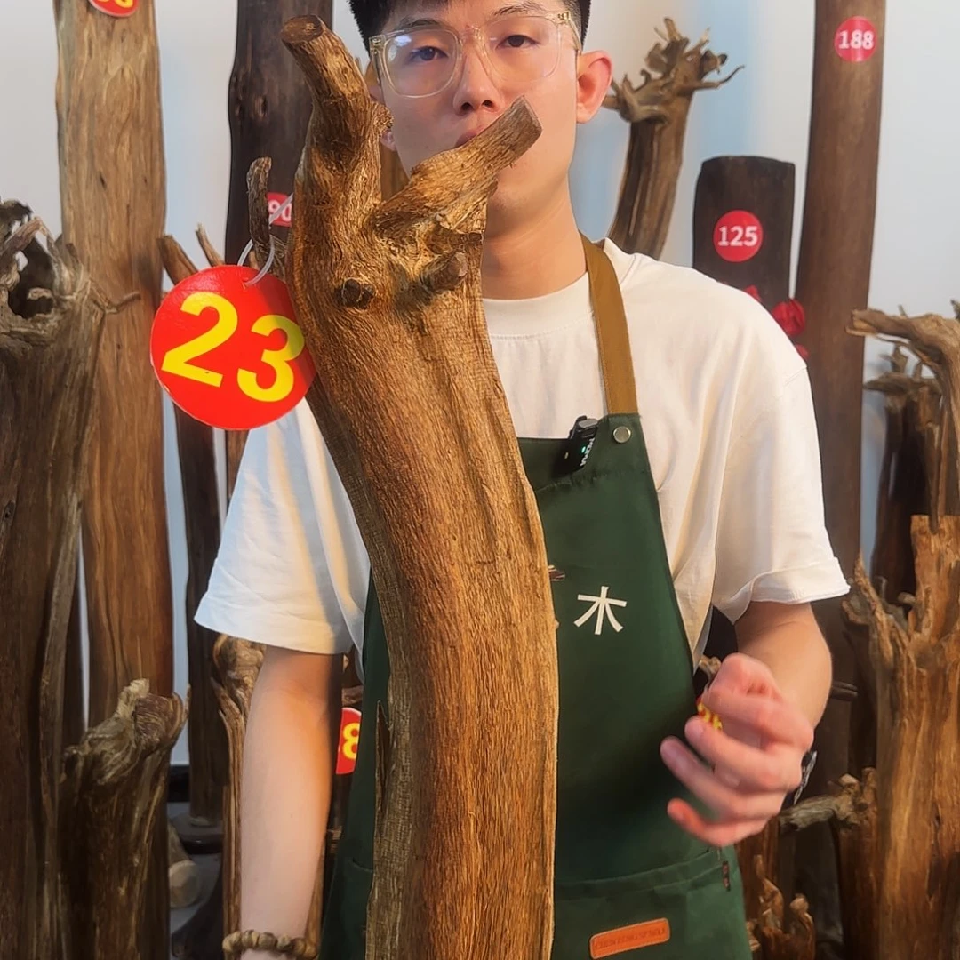 沉香摆件天然沉香原木摆件➕底座