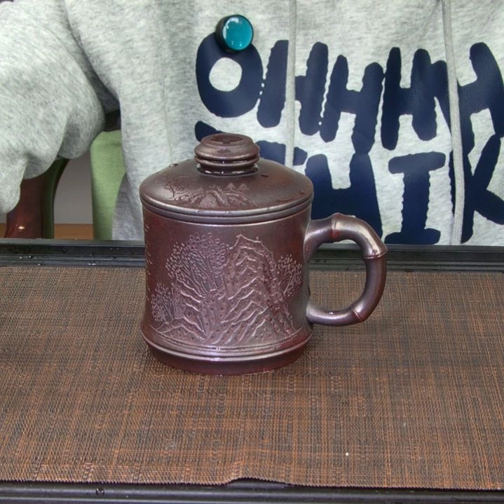 茶杯紫砂高货放漏