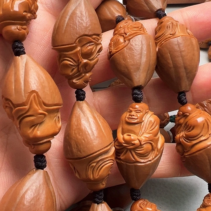 橄榄核手串/手链十八罗汉