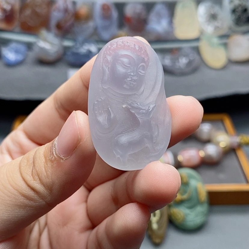 【闪购商品】未镶嵌吊坠定制玛瑙