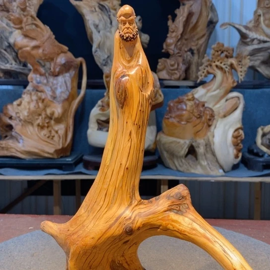 柏木（崖柏）根雕摆件