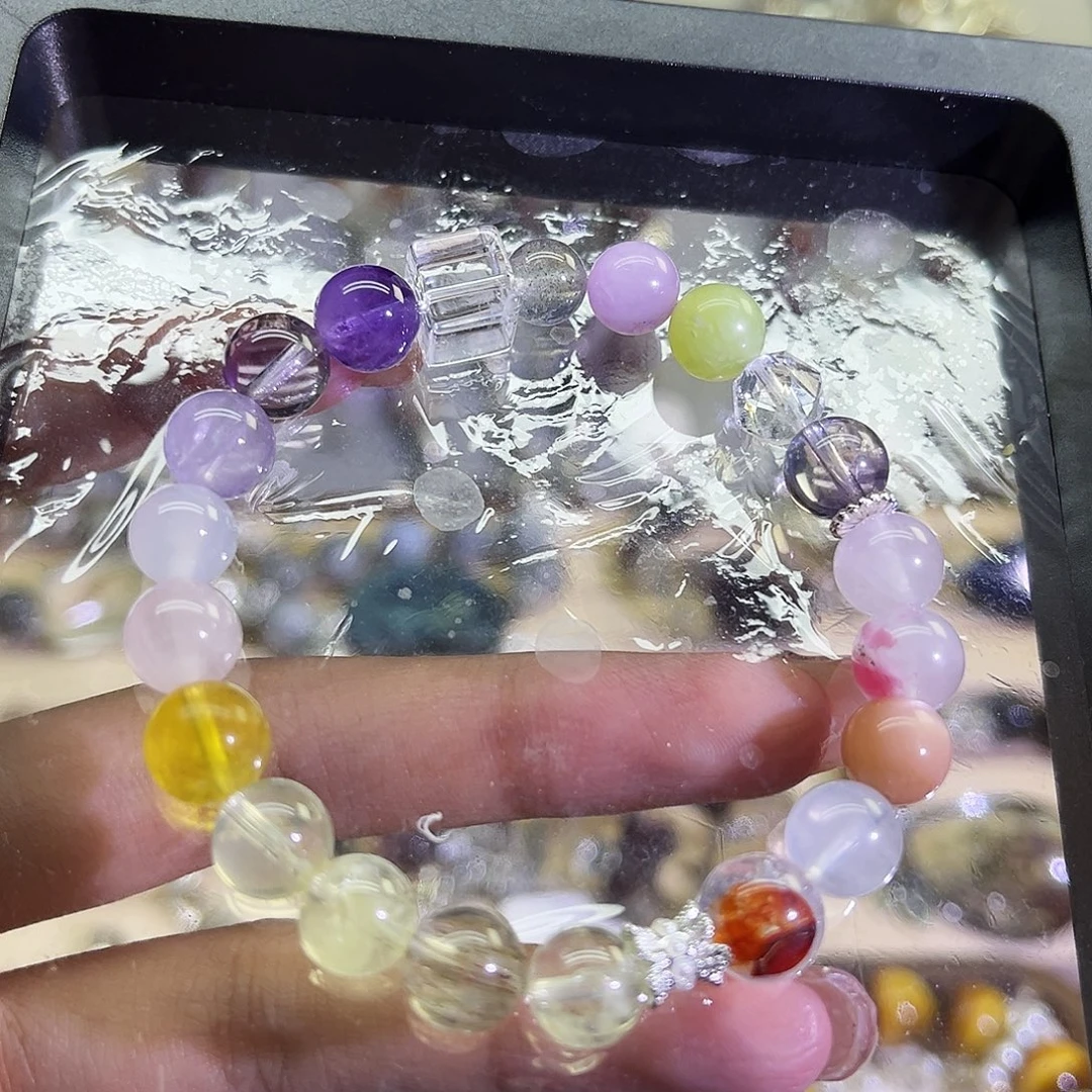 水晶手链合金手串