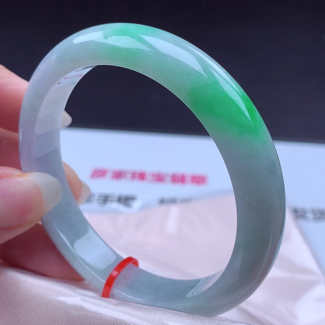 未镶嵌手镯翡翠手镯001342