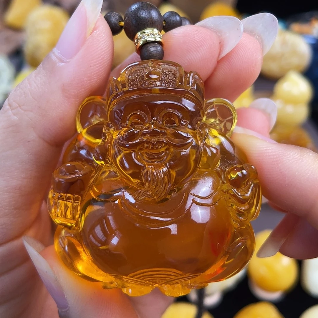 琥珀未镶嵌珠宝奇石