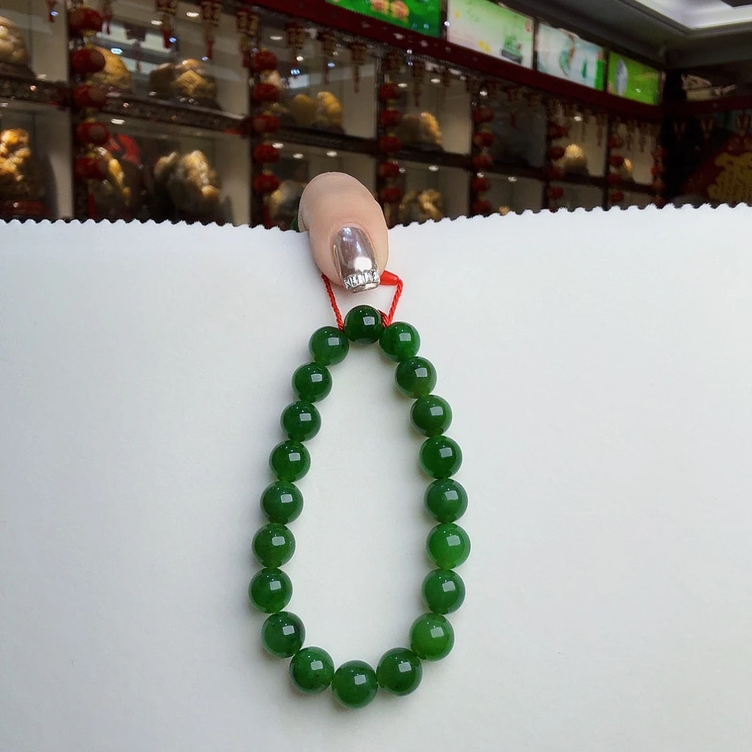 和田玉（碧玉）手串未镶嵌10手串