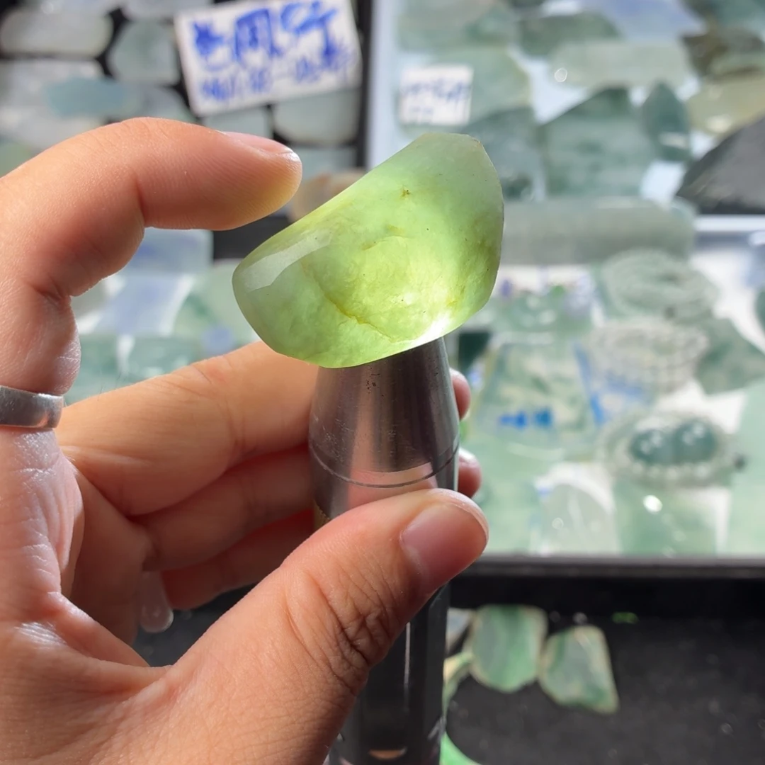 未镶嵌定制翡翠天然缅甸翡翠a货糯冰貔貅料