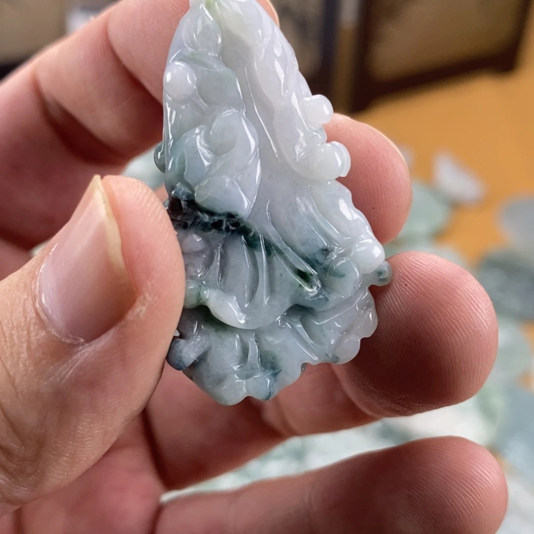 颈饰未镶嵌翡翠翡翠