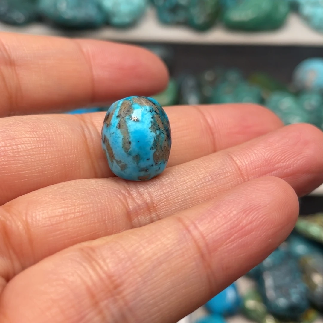 虎***绿松石未镶嵌颈饰