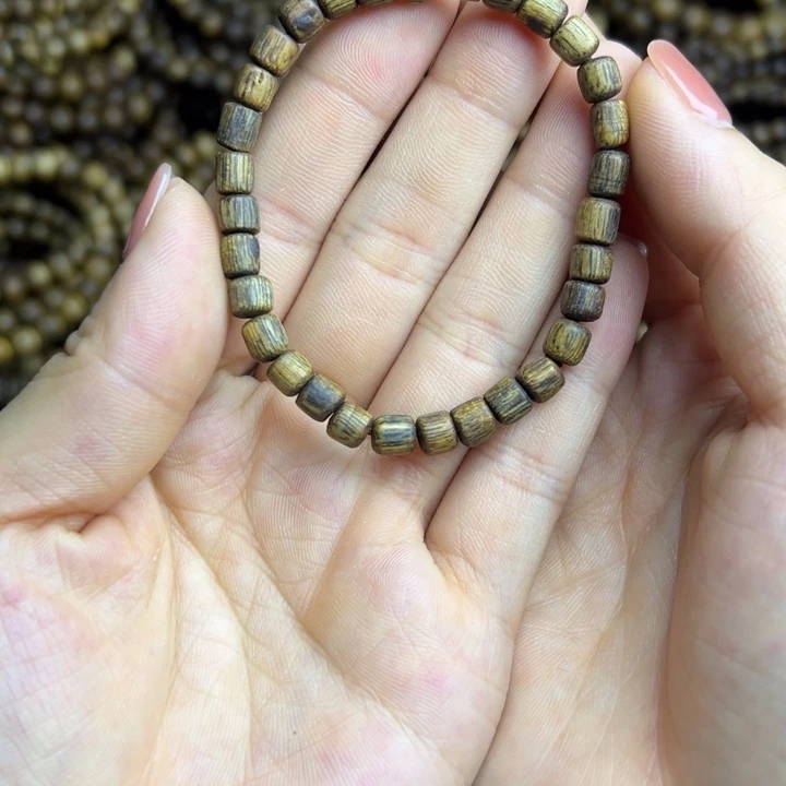 沉香沉香碎屑种植奇楠3克桶珠