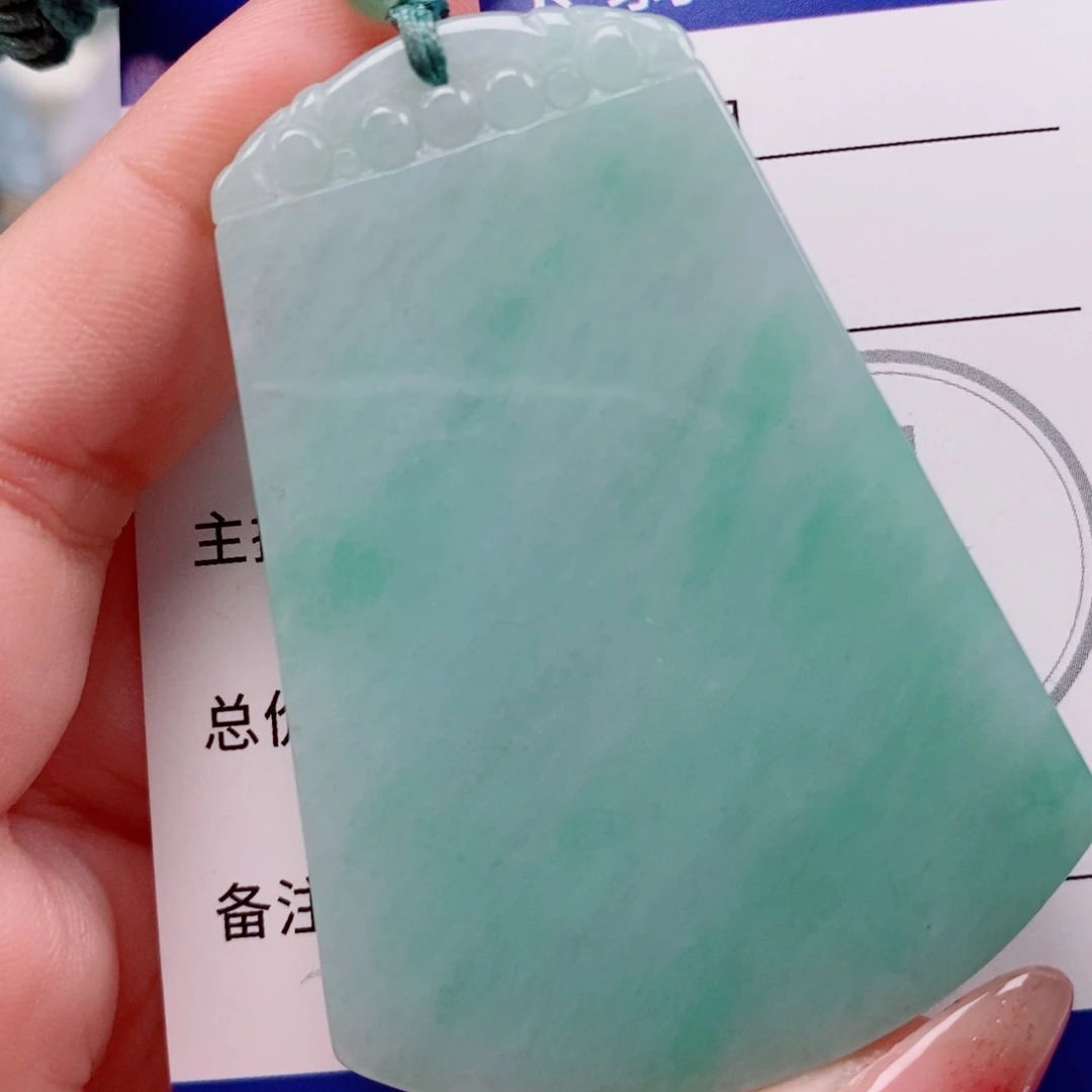 翡翠未镶嵌颈饰天然翡翠