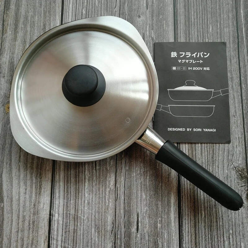 柳宗理（SORIYANAGI）日本进口纯铁煎锅家用平底锅不易粘锅平底煎锅