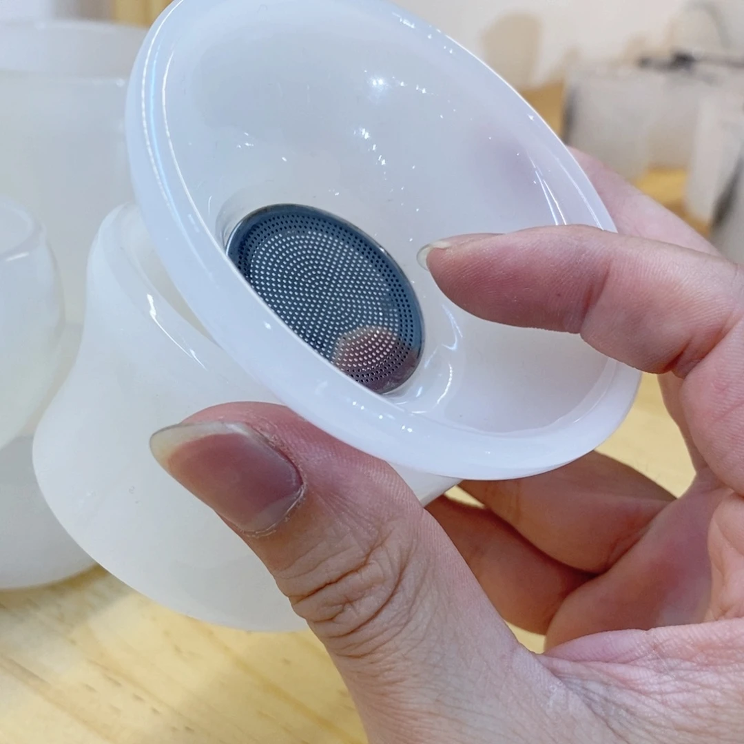 白玉琉璃茶漏一副