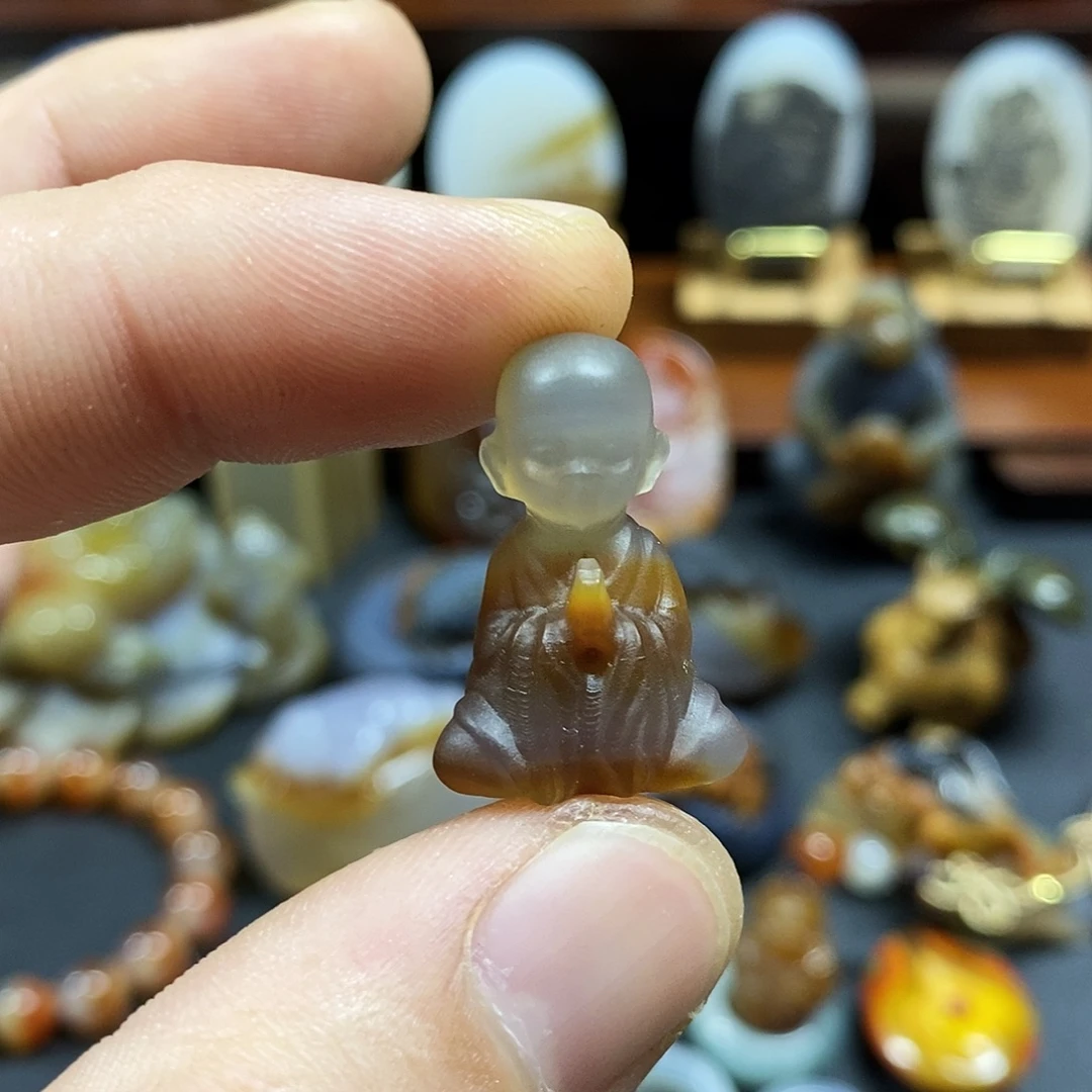 玛瑙/玉髓未镶嵌颈饰