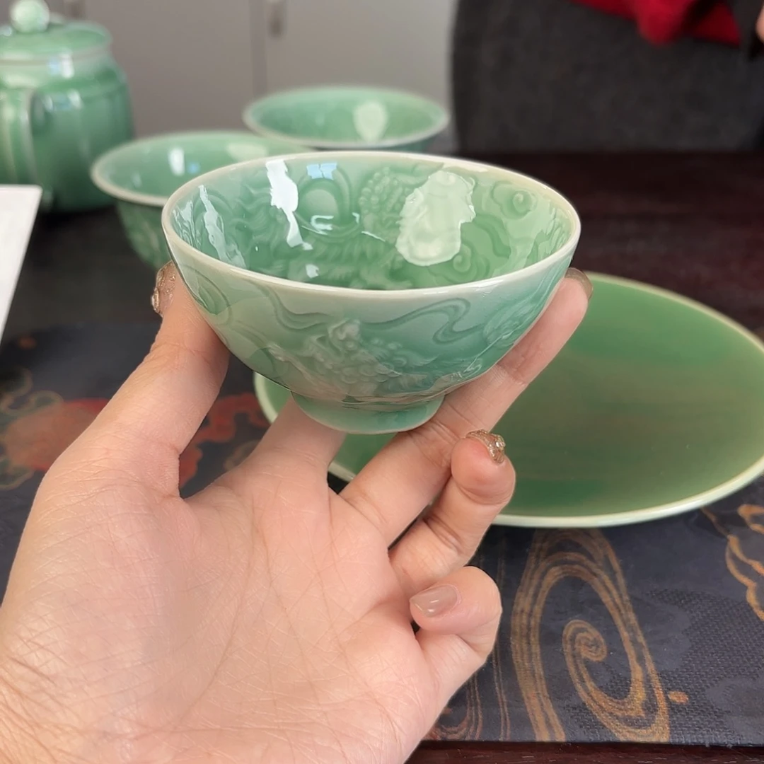 小米茶器龙泉云间青瓷