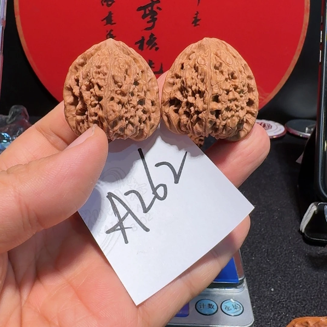 文玩核桃把件35高炮南将