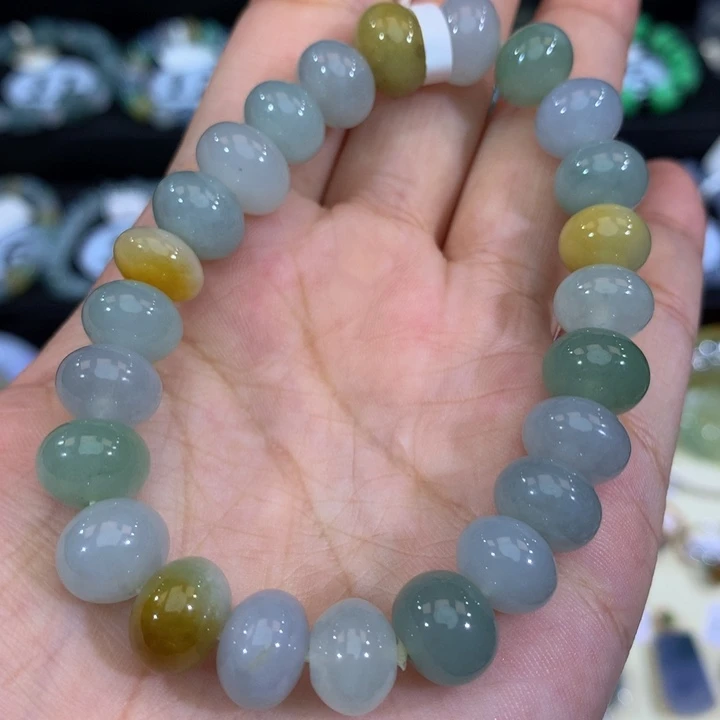 未镶嵌手链翡翠翡翠