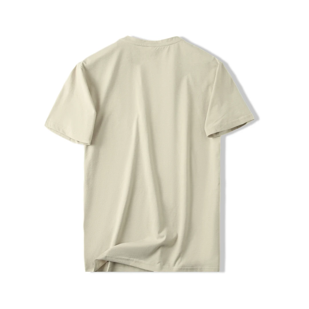 夏季凉感T恤简约圆领时尚百搭运动休闲户外速干透气纯色情侣半袖