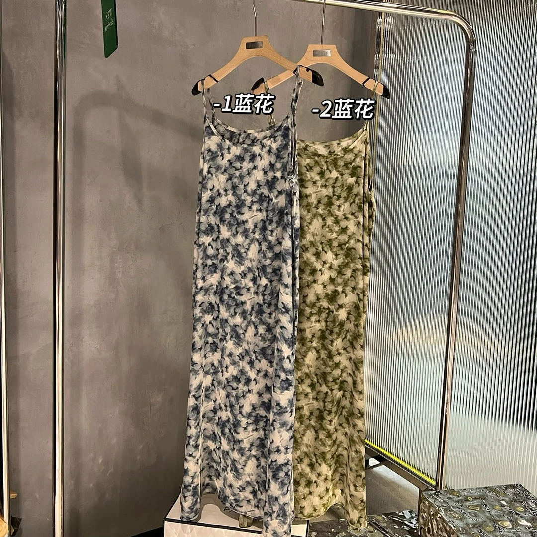 【寒泽自制】“夏日必备碎花”吊带裙80330