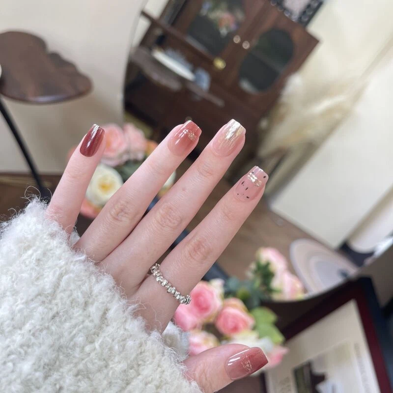 【63秋意写生】Thankokay - 穿戴甲 气质轻奢高级感美甲甲片穿戴式