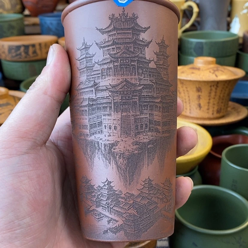 【闪购商品】紫砂杯子宜兴全手工紫砂杯