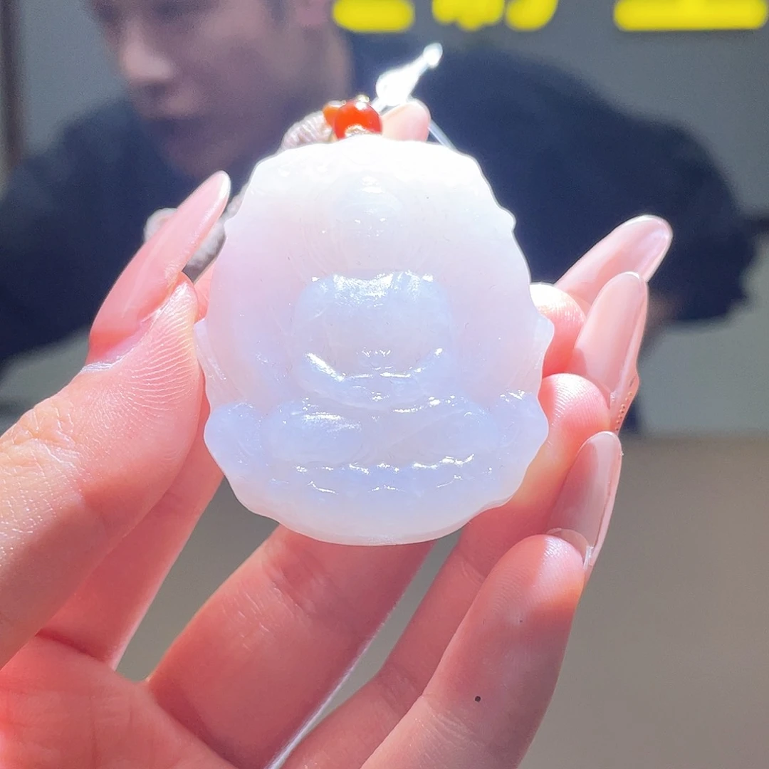 和田玉未镶嵌颈饰D2