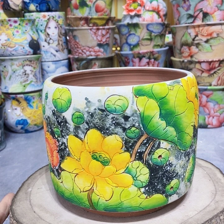 景德镇艺术手绘作品
