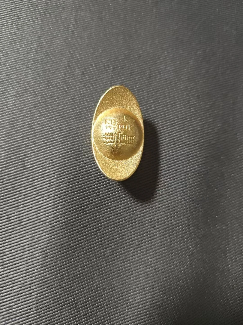 （质检发货）轻奢经典百搭黄色元宝摆件ys92706