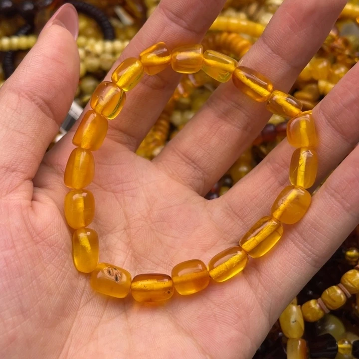 琥珀未镶嵌珠宝奇石