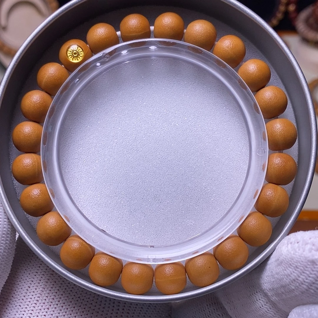 手串猴头核桃哑光橘皮圆满尺寸10左右全品