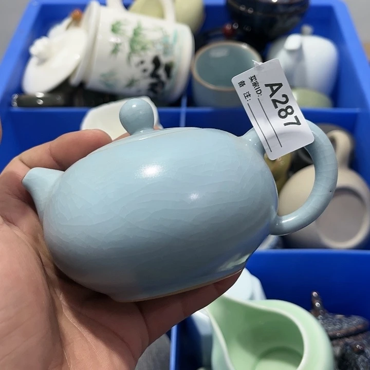 茶具默认微瑕瓷器、茶具、壶、摆件，介意勿拍