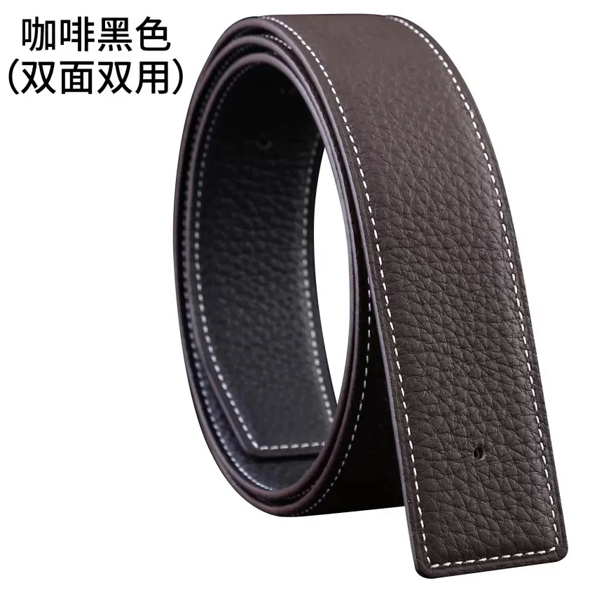 【H套装】热款高档H替换头层牛皮腰带时尚百搭休闲3.8cm高档裤腰带