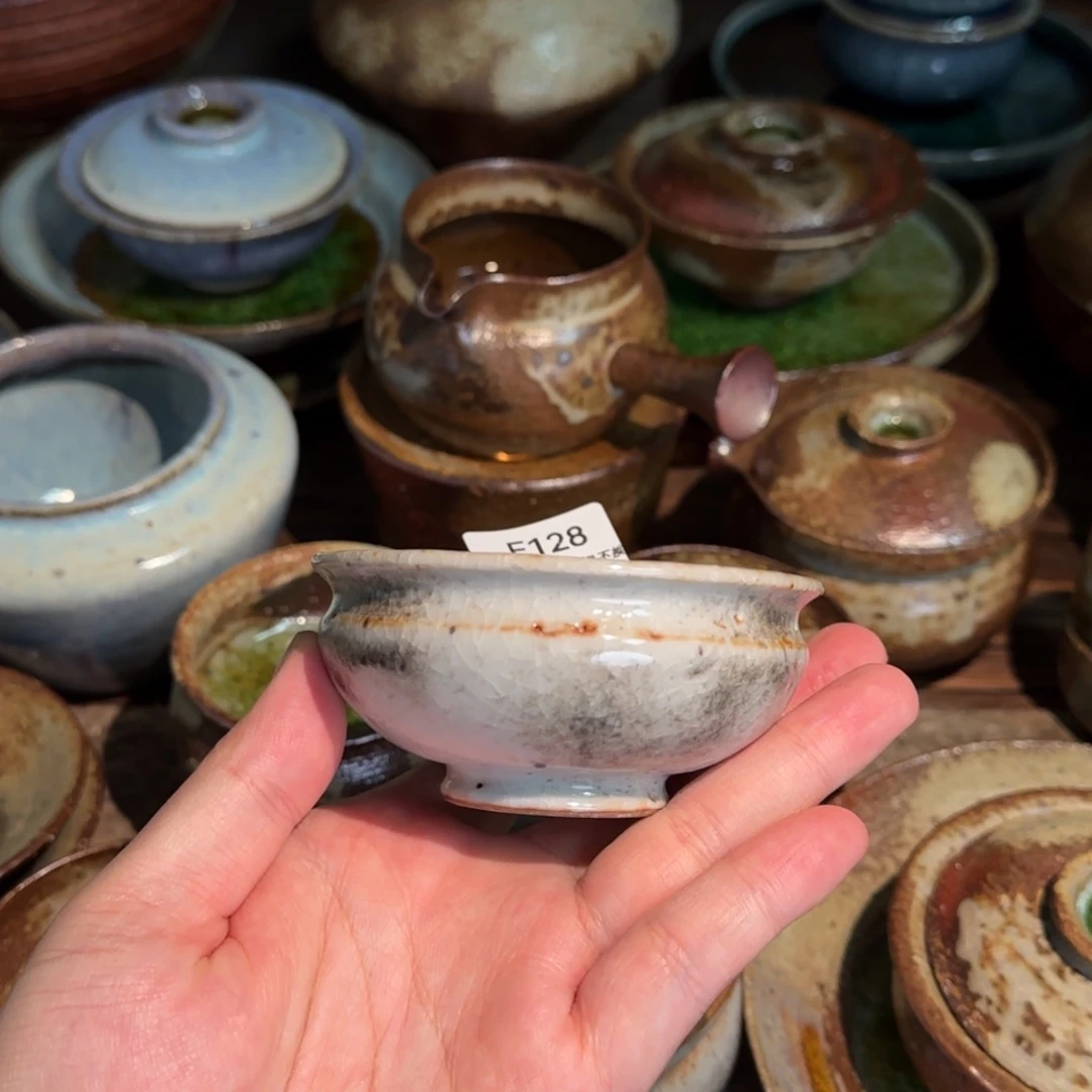 F128破碎感泥料非柴烧跑单禁拍