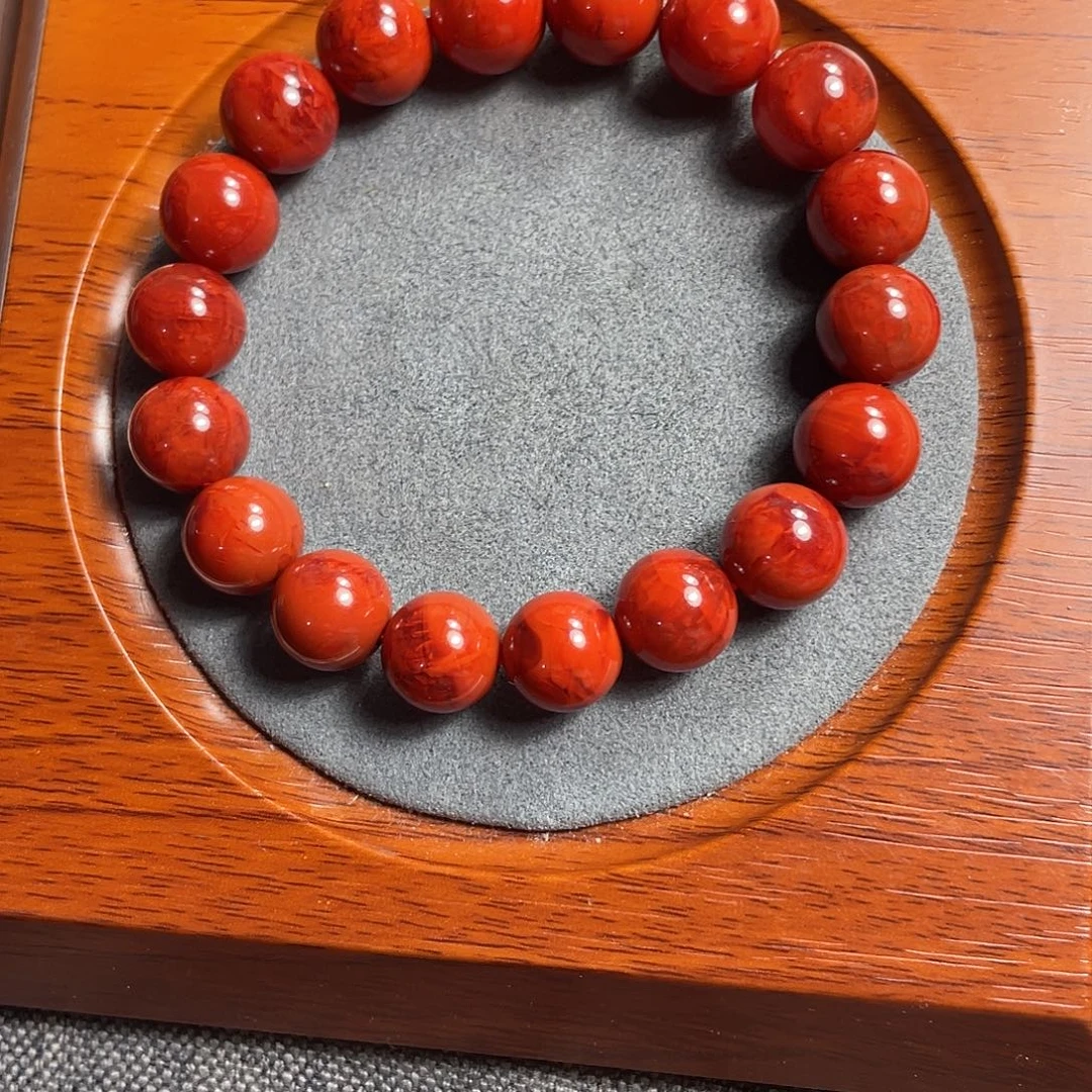 奈***酱南红玛瑙未镶嵌11手串