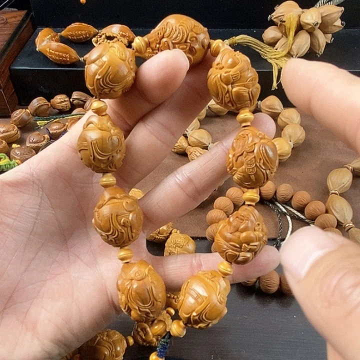 手串/手链橄榄核财神