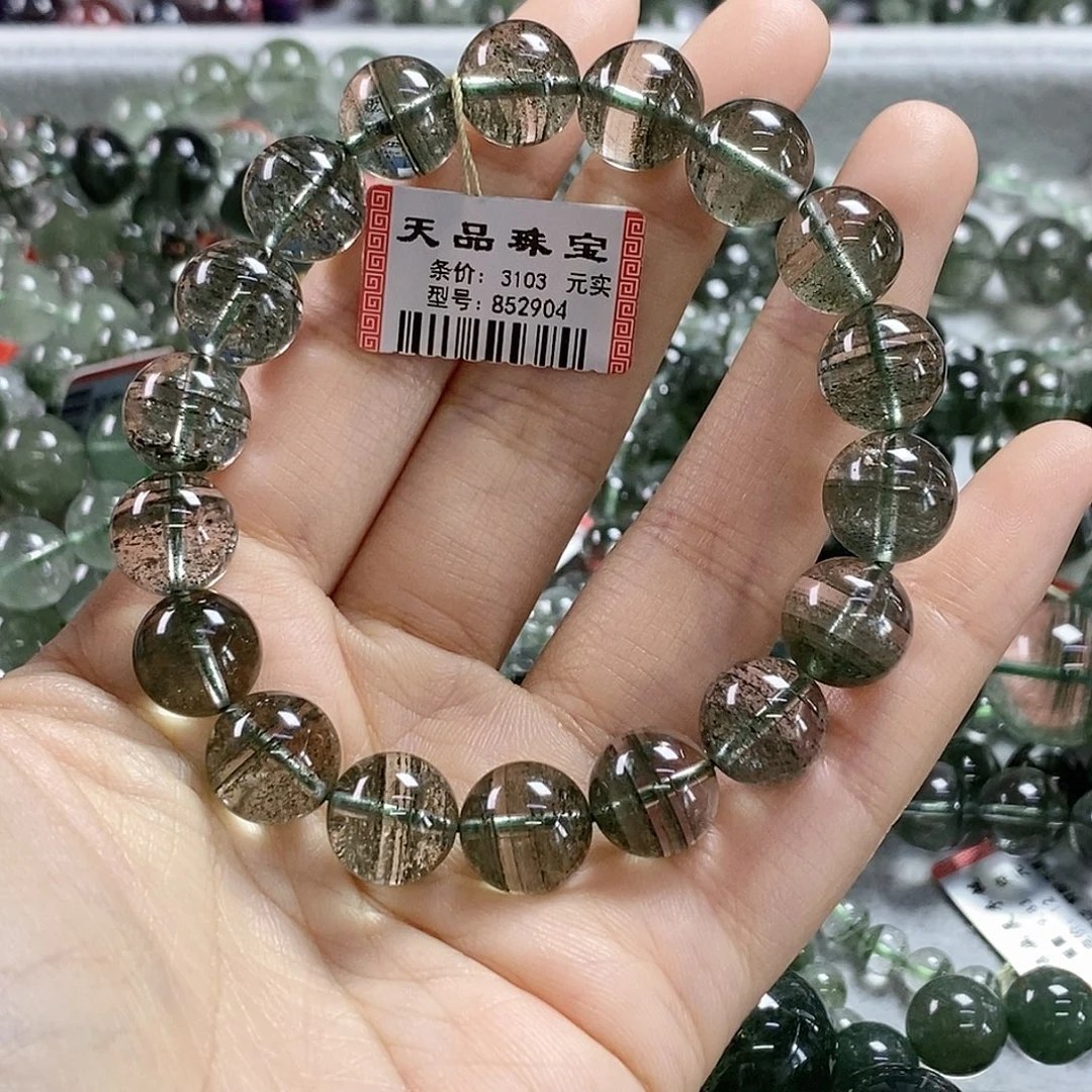 手链水晶未镶嵌绿幽灵852904