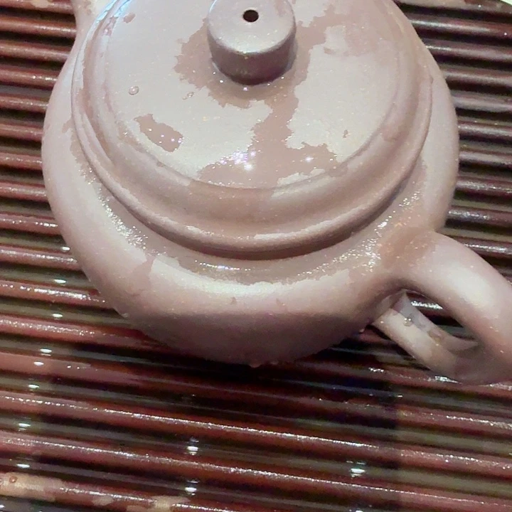 紫砂茶壶240cc紫泥德中微瑕