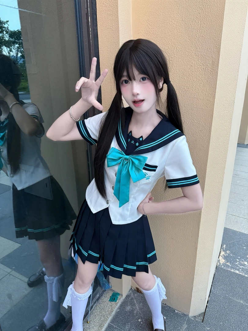 猫看花【呆呆小猫】jk原创水手服可爱学生校园风日系秋季制服正版