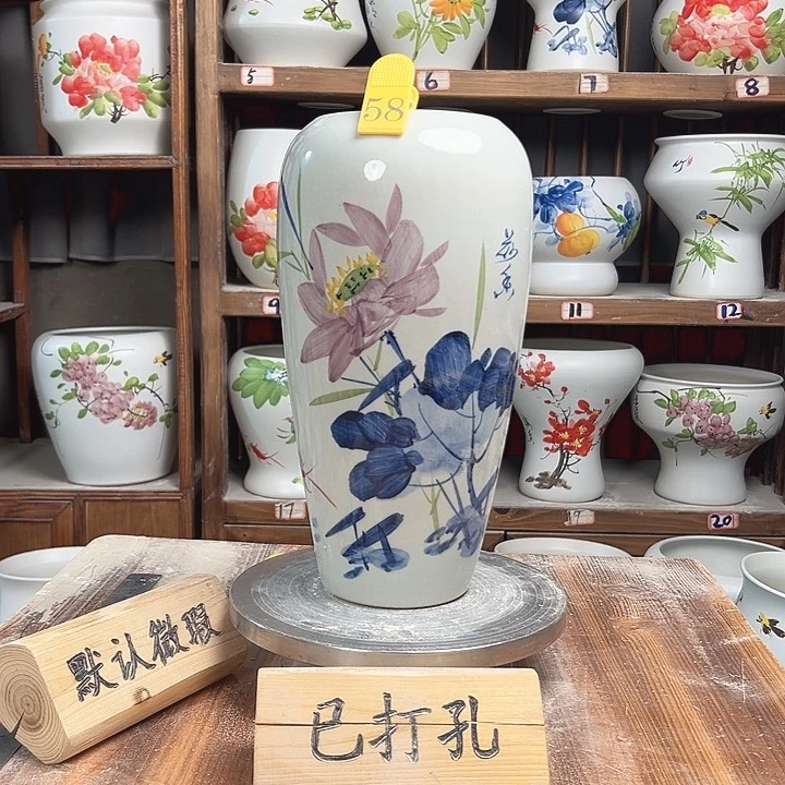 摆件58大微瑕新款陶瓷陶瓷