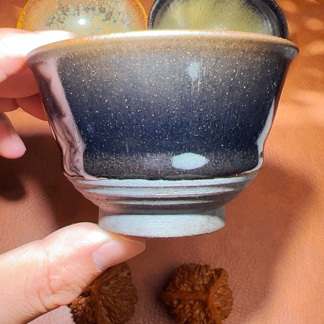 茶盏柴烧建窑建盏