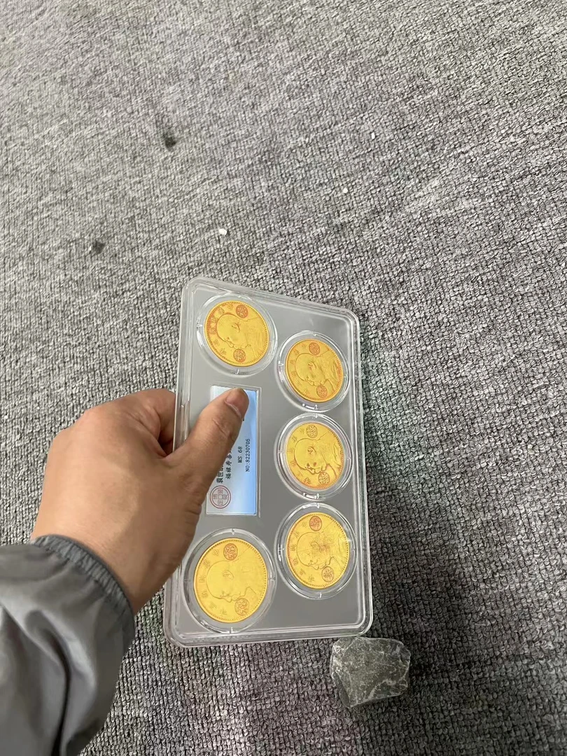 《藏收级》YY五枚入盒摆件