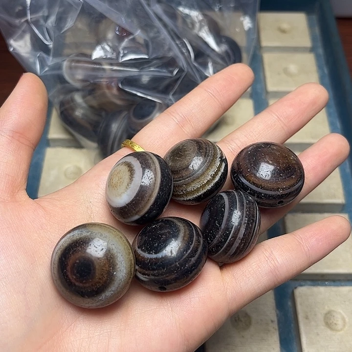 琉璃颈饰2784 玛.瑙 一颗可选