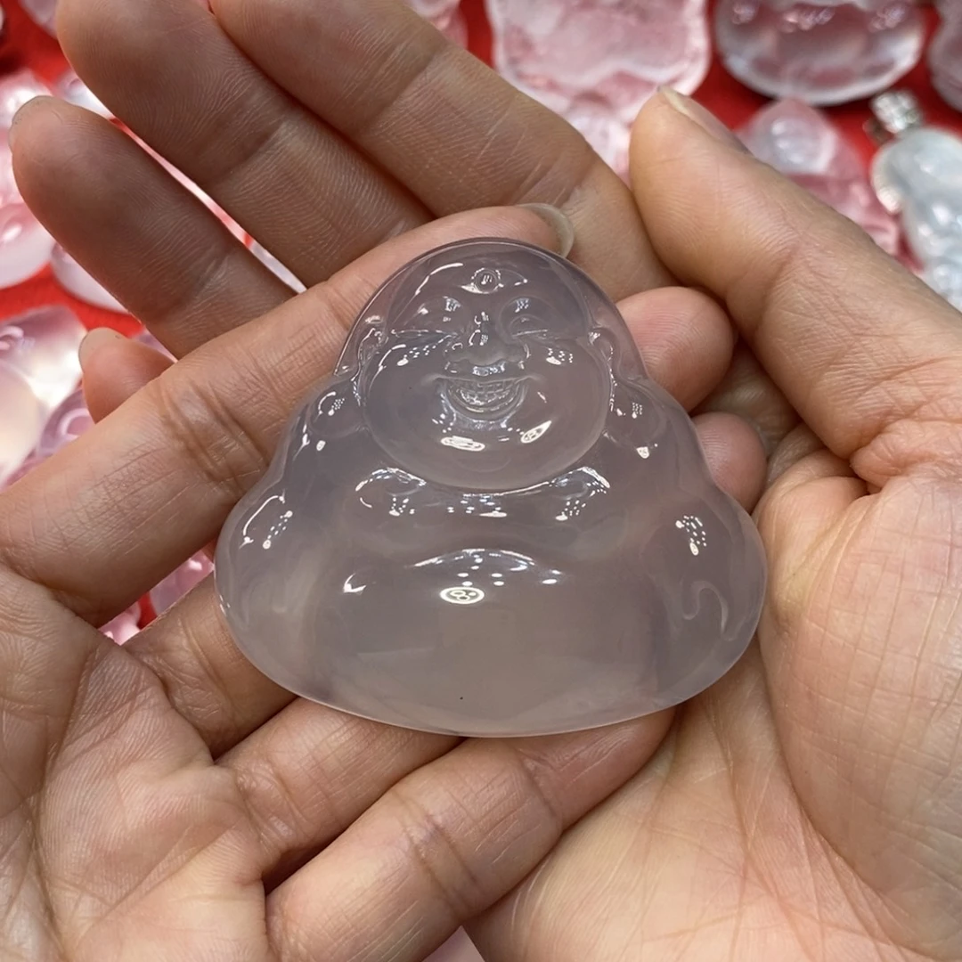 石英质玉未镶嵌吊坠