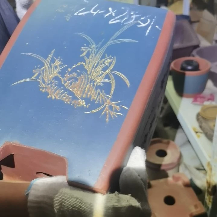 紫砂花盆紫砂花盆放漏大促销
