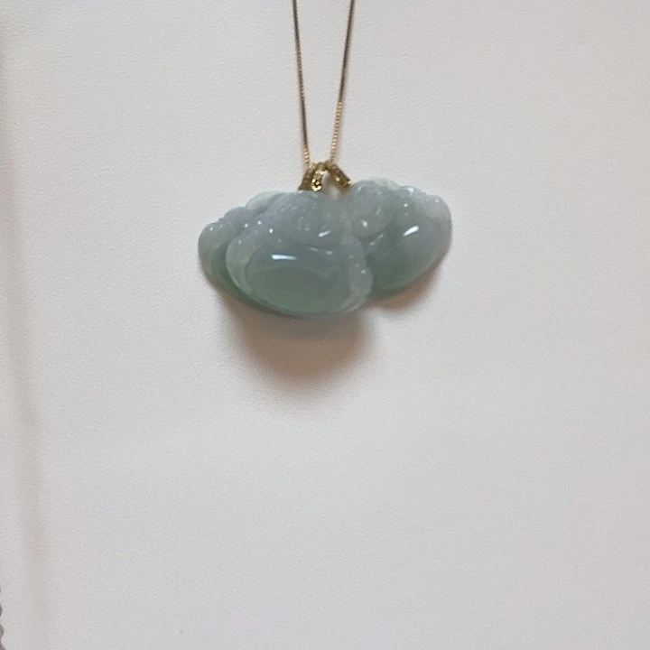翡翠18K金镶嵌颈饰多样性发其一